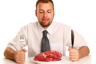 گوشت برای افزایش قدرت مردانه